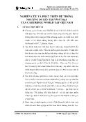 Luận văn Nghiên cứu và phát triển hệ thống nhượng quyền thương mại của cartridge world tại Việt Nam