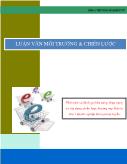 Luận văn Phân tích và đánh giá khảnăng, thực trạng và xây dựng chiến lược thương mại điện tử cho 1 doanh nghiệp đào tạo trực tuyến