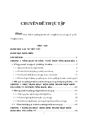 Chuyên đề Phát triển hoạt động kinh doanh nhập khẩu của công ty cổ phần Tổng Bách Hóa