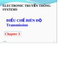 Bài giảng Electronic communications systems - Điều chế biên độ transmission