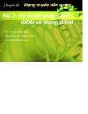 Chuyên đề Mạng truyền dẫn quang - Kỹ thuật ghép kênh WDM và Mạng WDM