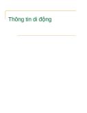 Đề tài Hệ thống thông tin di động tế bào số (Digital Cellular mobile communication systems)