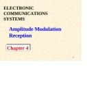 Đề tài Tìm hiều về Electronic communications systems - Amplitude modulation reception