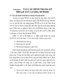 Giáo trình Chương 8: Tái cấu hình trong kĩ thuật lưu lượng ip/wdm