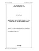 Luận văn Khôi phục định thời, tần số và pha sóng mang trong tín hiệu MSK