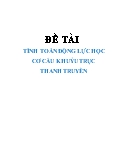 Bài tập lớn Tính toán động lực học cơ cấu khuỷu trục thanh truyền