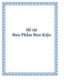 Đề tài Bưu phẩm bưu kiện