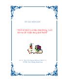 Đồ án Thiết kế thiết bị cô đặc chân không 1 nồi liên tục để cô đặc dung dịch NaOH