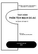 Thực hành phân tích mạch DC-AC