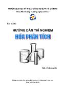 Bài giảng Hướng dẫn thí nghiệm Hóa phân tích