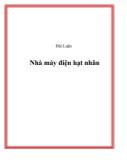 Bài luận Nhà máy điện hạt nhân