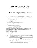 Bài tập hướng dẫn về hydrocacbon