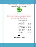 Báo cáo Công nghệ sinh thái ứng dụng công nghệ sinh thái trong trang trại chăn nuôi heo