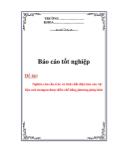 Đề tài Nghiên cứu cấu trúc và tính chất điện hóa của vật liệu oxit manggan được điều chế bằng phương pháp khử