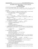 Đề thi thử tuyển sinh đại học, cao đẳng năm 2011 môn thi: Hoá