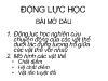 Động lực học