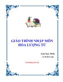 Giáo trình nhập môn hóa lượng tử