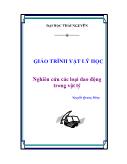 Giáo trình vật lý học nghiên cứu các loại dao động trong vật lý