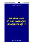 Phương pháp tổ chức hoạt động ngoại khoá vật lý