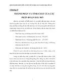 Quan hệ giữa thành phần và tính chất sử dụng của các phân đoạn dầu mỏ