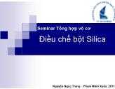 Seminar tổng hợp vô cơ điều chế bột silica