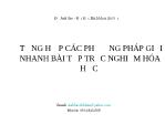 Tổng hợp các phương pháp giải nhanh bài tập trắc nghiệm hóa học