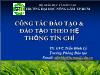 Công tác đào tạo và đào tạo theo hệ thống tín chỉ