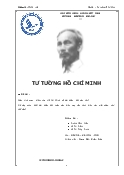 Đề tài Phân tích quan điểm của Hồ Chí Minh về đại đoàn kết dân tộc? Để xây dựng khối đại đoàn kết toàn dân hiện nay cần thực hiện các giải pháp như thế nào?