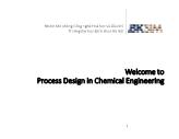 Process Design in Chemical Engineering