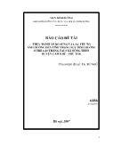 Thực hành ăn bổ sung và các yếu tố ảnh hưởng đến tình trạng suy dinh dưỡng ở trẻ 6-23 tháng tại 3 xã nông thôn huyện Cẩm Khê - Phú Thọ