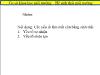 Cơ sở khoa học môi trường – Hệ sinh thái môi trường: Các yếu tố làm mất cân bằng sinh thái