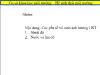 Cơ sở khoa học môi trường – Hệ sinh thái môi trường: Các yếu tố vô sinh ảnh hưởng hệ sinh thái