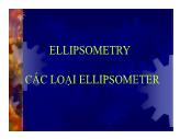 Ellipsometry các loại Ellipsometry