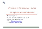 Hệ thống thông tin địa lý (gis) (chương 2 – hệ thống tham chiếu không gian)