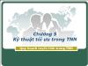 Phân tích hệ thống tài nguyên nước - Chương 5: Kỹ thuật tối ưu trong tài nguyên nước