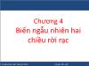 Toán học - Chương 4: Biến ngẫu nhiên hai chiều rời rạc