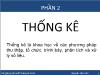 Toán học - Phần 2: Thống kê