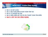 Toán ứng dụng - Bài 5: cCy và các ứng dụng