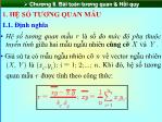 Xác suất và thống kê - Chương 8. Bài toán tương quan và Hồi quy