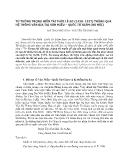 Lịch sử - Văn hóa - Tư tưởng trọng hiền tài thời Lê Sơ (1428 - 1527) thông qua hệ thống văn bia tại văn miếu – Quốc Tử Giám (hà Nội)