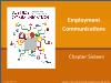 Bài giảng Business Communication - Chapter Sixteen: Employment Communications