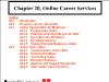 Bài giảng E-Business and e-Commerce - Chapter 20: Online Career Services