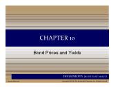 Bài giảng Essentials of Investments - Chapter 10: Bond Prices and Yields