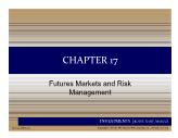 Bài giảng Essentials of Investments - Chapter 17 Futures Markets and Risk Management