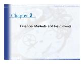 Bài giảng Essentials of Investments - Chapter 2 Financial Markets and Instruments