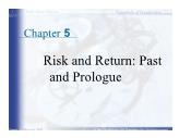 Bài giảng Essentials of Investments - Chapter 5 Risk and Return: Past and Prologue