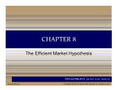 Bài giảng Essentials of Investments - Chapter 8 The Efficient Market Hypothesis