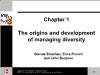Bài giảng Managing Diversity - Chapter 1 The origins and development of managing diversity