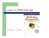 Bài giảng Marketing Management - Chapter 16: Chiến lược giá