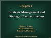 Chapter 1 Strategic Management and Strategic Competitiveness